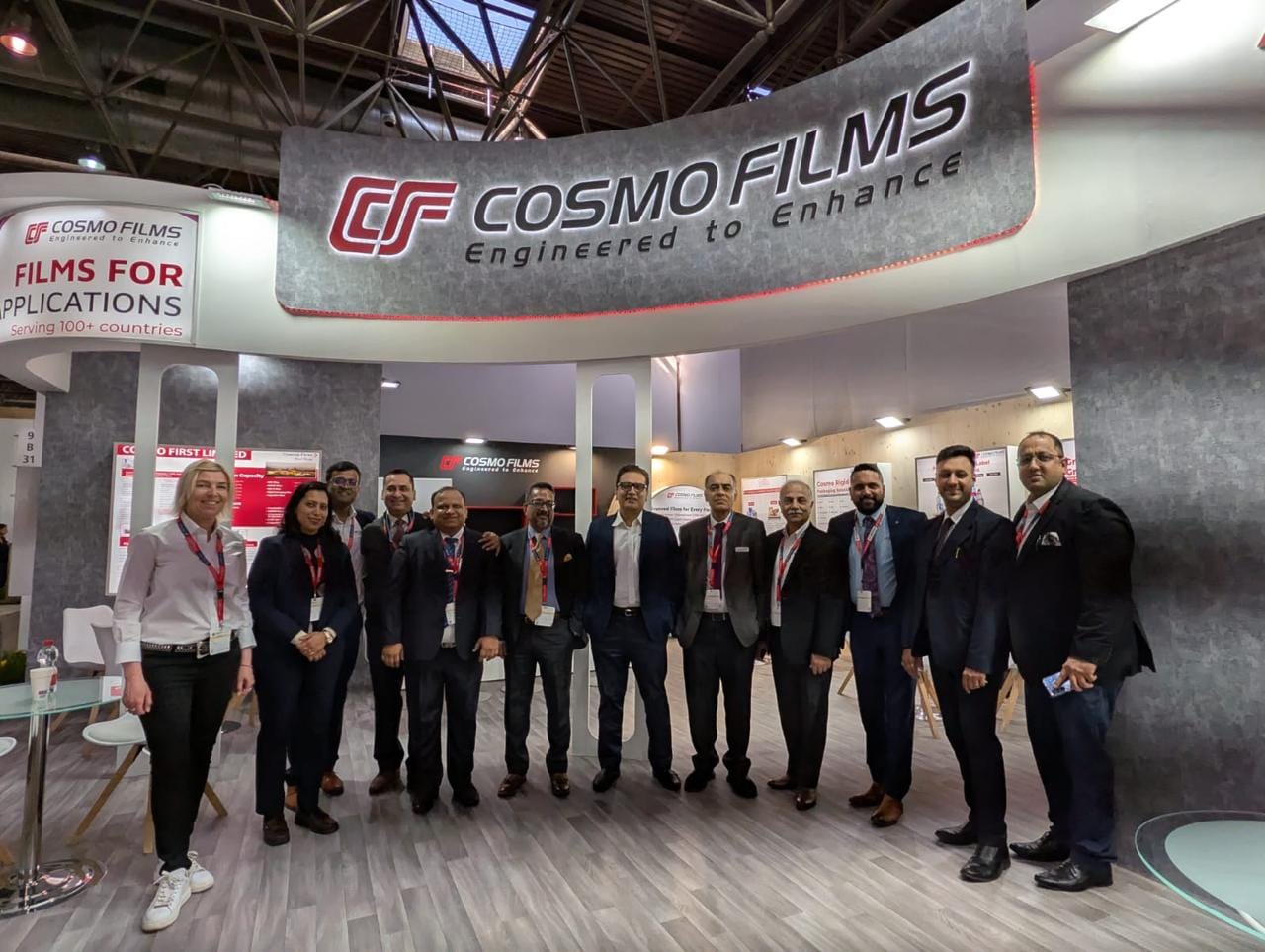 Speciality packaging solutions and circular economy practices took centre stage at Cosmo Films' booth at Interpack 
